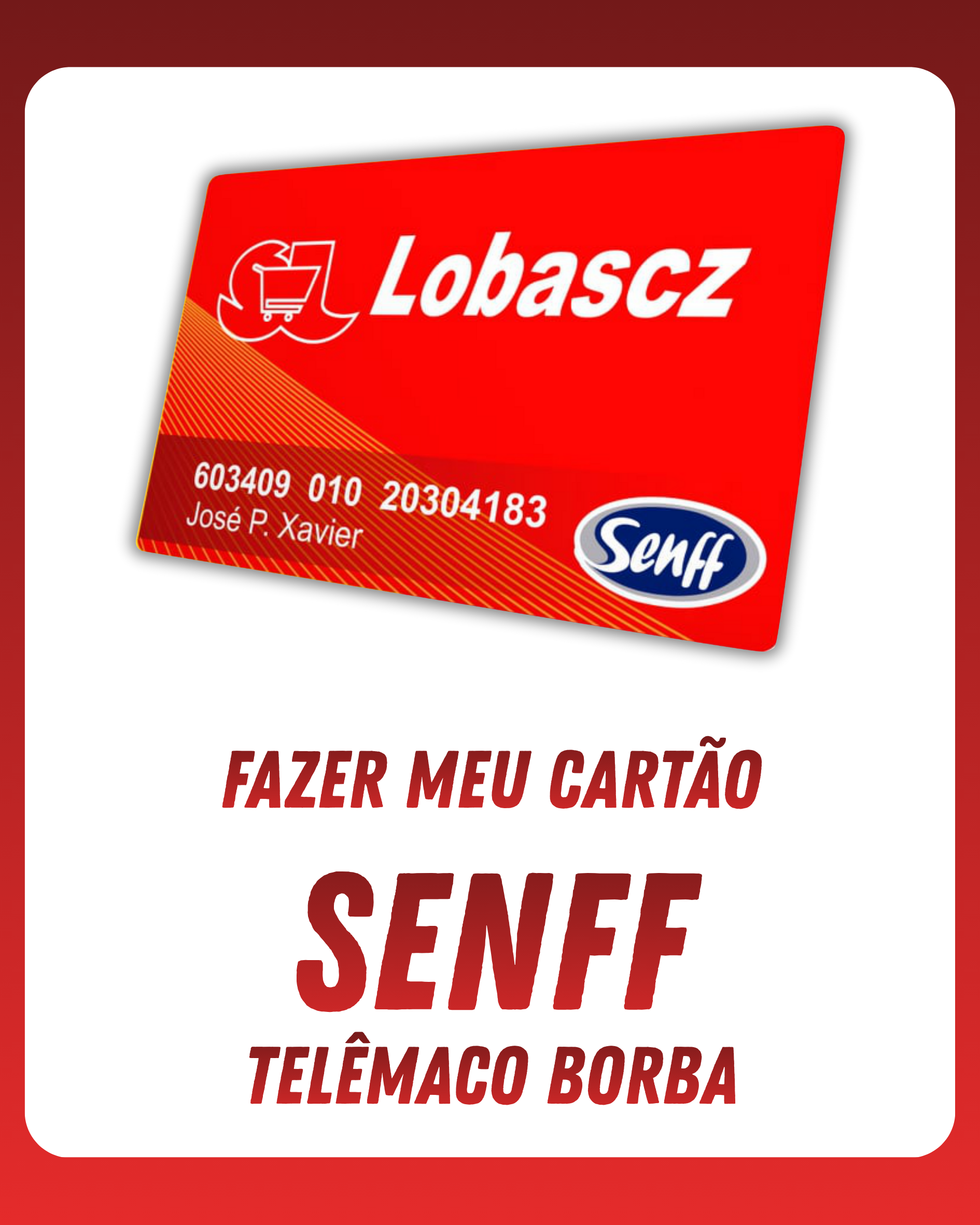 Cartão Senff
