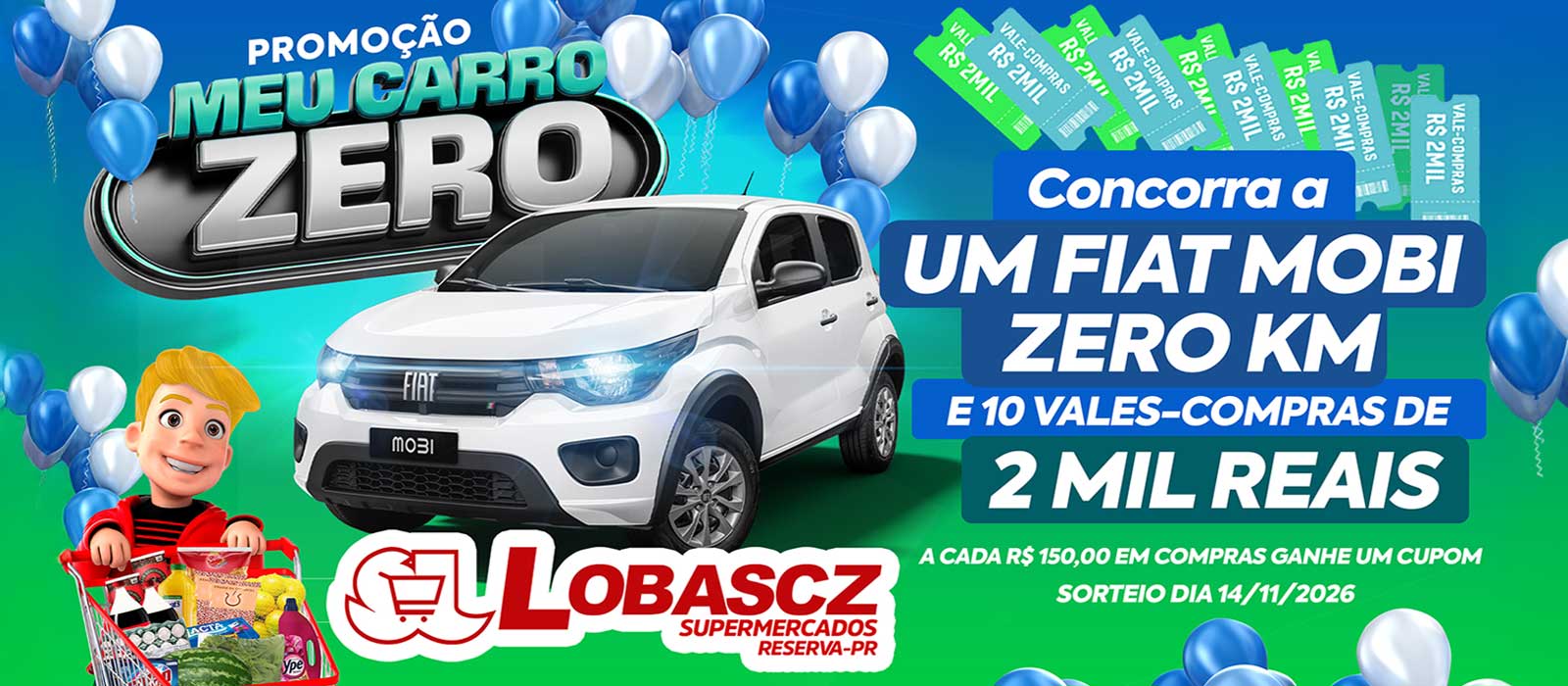 Promoção Meu Carro Zero - Reserva-PR